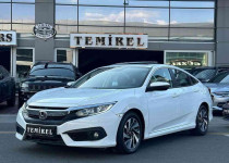 2018 HONDA CİVİC 1.6İ DTEC ELEGANCE SUNROOFLU BOYASIZ 86KM!++