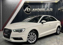 2013~BAYİİ~A3 SEDAN~SADECE 113.000 KM~CAM TAVAN+LED FAR+LED STOP