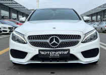 2017 96.000 KM‘DE HATASIZ BOYASIZ C 200d AMG TAVAN-LED-DERİ-F1