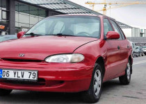 CEYLİN OTOMOTİVDEN 1998 MODEL MASRAFSIZ HYUNDAİ ACCENT 1.3++