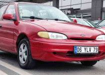 CEYLİN OTOMOTİVDEN 1998 MODEL MASRAFSIZ HYUNDAİ ACCENT 1.3++