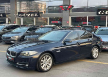 GÜZEL OTOMOTİV‘DEN*2014*LACİVERT*İÇİ BEJ*SUNROOF*520İ*COMFORT