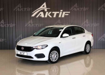 AKTİF den 2019 EGEA 1.6 M.JET OTOMATİK 120HP 129.000 KM BOYASIZ