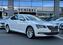 2018 SKODA SUPERB 1.4TSI 150HP ACT STYLE BEYAZ İÇİ BEJ BOYASIZ !++