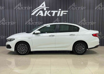 AKTİF den 2021 YENİ EGEA 1.3 M.JET EASY 95 HP BEYAZ BAKIMLI. . .