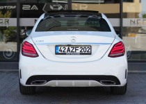 -NCR- MERCEDES-BENZ C180 AMG PANORAMİC-ISITMA-İMZALI SERİ