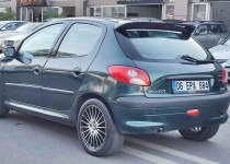 CEYLİN OTOMOTİVDEN 2001 MODEL CAM TAVANLI PEUGEOT 206++