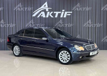 AKTİFde 2000 MERCEDES C200 KOMPRESSOR ELEGANCE 229.000KM BAKIMLI