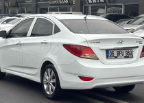 CEYLİN OTOMOTİVDEN 2012 MODEL BENZİN LPGLİ HYUNDAİ ACCENT BLUE