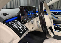 2023~BAYİİ~MERCEDES S400d L 4MATIC~BOYASIZ~SADECE 7.000 KM~AHŞAP