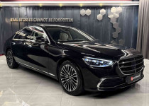 2023~BAYİİ~MERCEDES S400d L 4MATIC~BOYASIZ~SADECE 7.000 KM~AHŞAP