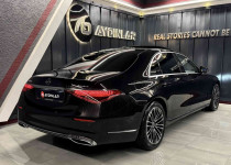 2023~BAYİİ~MERCEDES S400d L 4MATIC~BOYASIZ~SADECE 7.000 KM~AHŞAP