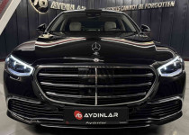 2023~BAYİİ~MERCEDES S400d L 4MATIC~BOYASIZ~SADECE 7.000 KM~AHŞAP