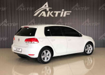 AKTİF den 2012 GOLF 1.6 TDI TRENDLİNE BEYAZ BAKIMLI EXTRALI. .