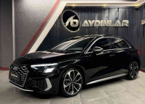 2023~BAYİİ~S3 2.0 TFSI QUATTRO 310Hp~BOYASIZ~SADECE 34.000 KM..