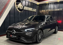 2024~BAYİ~C200 4M~AMG~BOYASIZ~SADECE 18.000 KM~KEYLESSGO+19&lsquo;&lsquo;JNT