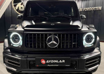 2022~BAYİİ~G63//AMG+GECE PAKET~BOYASIZ~MATGECE SİYAH~EKSTRA DOLU