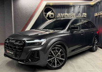 2024~BAYİ~Q7 50TDI~BOYASIZ~SADECE 9.000 KM~İ&Ccedil; ve DIŞ SLİNE+BLACK