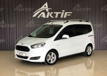 AKTİF den 2015 FORD COURİER 1.5 TDCI DELÜX BEYAZ BAKIMLI. .