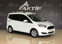 AKTİF den 2015 FORD COURİER 1.5 TDCI DELÜX BEYAZ BAKIMLI. .